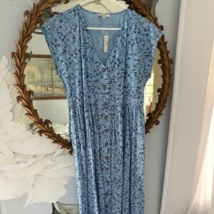 Madewell NWT Small maxi dress